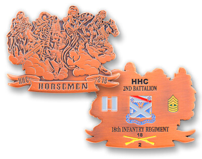 Say Thanks to Your Battalion With Oversized and Custom Shaped Challenge Coins