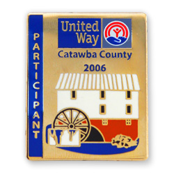 United Way Lapel Pins Used to Raise Funds for a Good Cause
