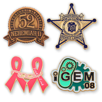 Sample Signature Pin Image Different Shapes of Lapel Pins Makes Customization Easy β Signature Pins