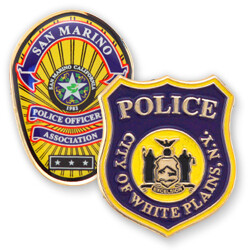 Police Department Badges Commemorate in a Memorable Way