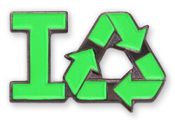 Custom Lapel Pins Are Great Giveaway Items For Recycling Programs