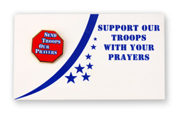 Using Lapel Pins to Support Our Troops