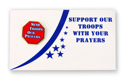 Using Lapel Pins to Support Our Troops