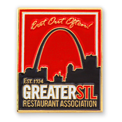 Lapel Pins for Recognition of Your Local Restaurant Association