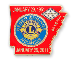 Years of Service Award Lapel Pins for Your Lions Club