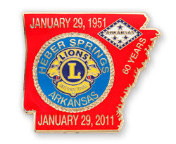 Years of Service Award Lapel Pins for Your Lions Club