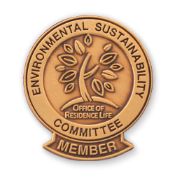 Awarding Green Practices in College With Custom Lapel Pins