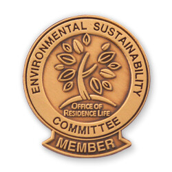 Awarding Green Practices in College With Custom Lapel Pins