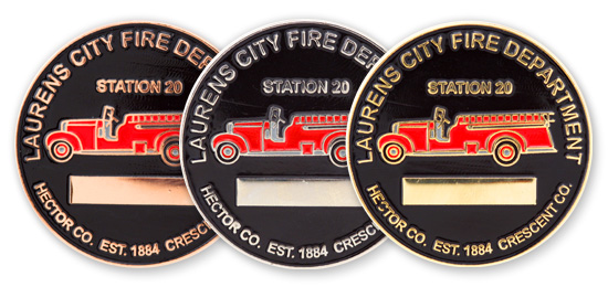 Service Award Pins for Fire Departments Say Thank You for Many Years of Volunteering