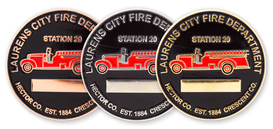 Service Award Pins for Fire Departments Say Thank You for Many Years of Volunteering