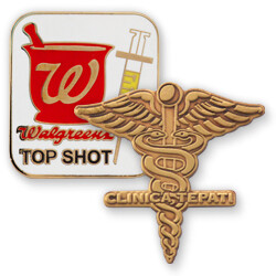 Pharmacy Lapel Pins Help Raise Awareness About Health and Prevention of Influenza