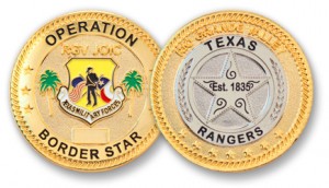 A Great Way to Recognize Texas Rangers is with a Custom Challenge Coin