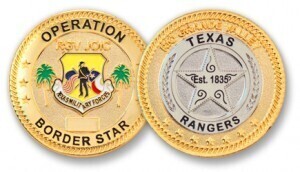 A Great Way to Recognize Texas Rangers is with a Custom Challenge Coin