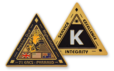 Custom Coin Shapes Add a New Dimension to Military Designs