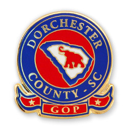 Political Party and Custom Candidate Lapel Pins Show Support During Campaigns and Rallies