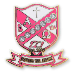 Glitter Adds Style to All Lapel Pins Not Just Trading Pins