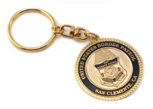 United States Border Control Creates Customized Key Chains and Lapel Pins