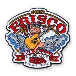 Frisco Colorado BBQ Challenge Kicks Off with Custom Lapel Pins