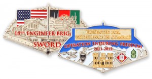 Custom Challenge Coins Presented for Excellence in Combat