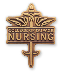 Nursing Program Lapel Pins Signify Honors