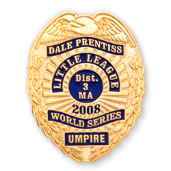 Custom Lapel Pins to Recognize Little League Umpires