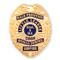 Custom Lapel Pins to Recognize Little League Umpires