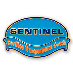 Transportation Service Companies Like Sentinel Create Custom Lapel Pins for Employees