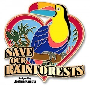 Celebrate World Rainforest Week with Custom Lapel Pins