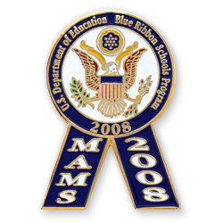 Blue Ribbon School Lapel Pins – Signature Pins
