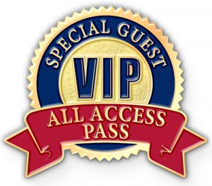 VIP Lapel Pins for Special Hotel Guests