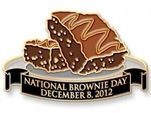 National Brownie Day Lapel Pins