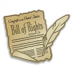 Bill of Rights Day Lapel Pins