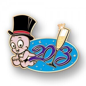 New Year’s Eve Lapel Pins for 2013