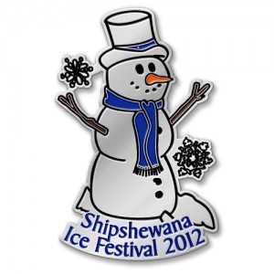 Shipshewana Ice Festival Lapel Pins