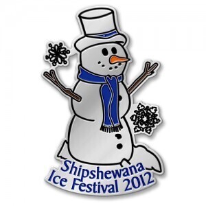 Shipshewana Ice Festival Lapel Pins