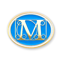 Monogram Pins Are Personal and Meaningful