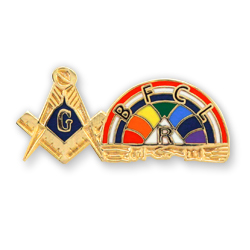 The International Order of the Rainbow Girls Lapel Pins