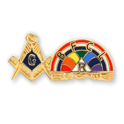 The International Order of the Rainbow Girls Lapel Pins