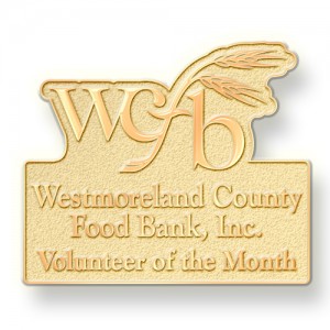 Local Food Bank and Food Pantry Lapel Pins