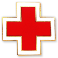 Red Cross Lapel Pins Help in Times of Need