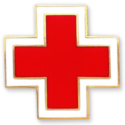 Red Cross Lapel Pins Help in Times of Need