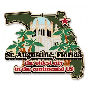 Custom St. Augustine, Florida Lapel Pins