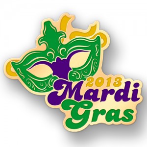 Mardi Gras Lapel Pins