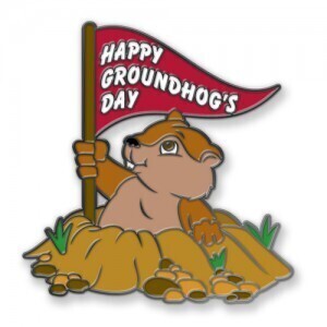 Groundhog Day Lapel Pins