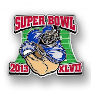 Hand Out Custom Lapel Pins for Your Super Bowl Party