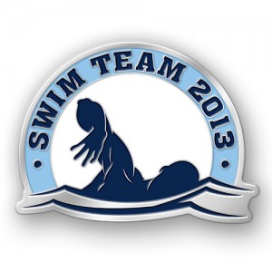 Swim Team Lapel Pins