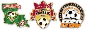 Soccer Trading Pins for Summer and Fall Leagues
