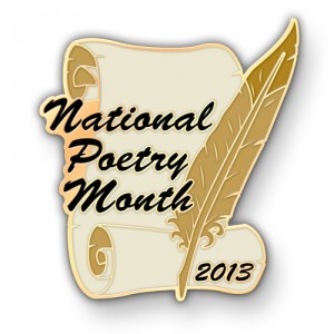 National Poetry Month Custom Lapel Pins