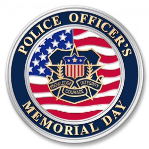 Police Officer’s Memorial Day Custom Lapel Pins