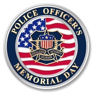 Police Officer’s Memorial Day Custom Lapel Pins